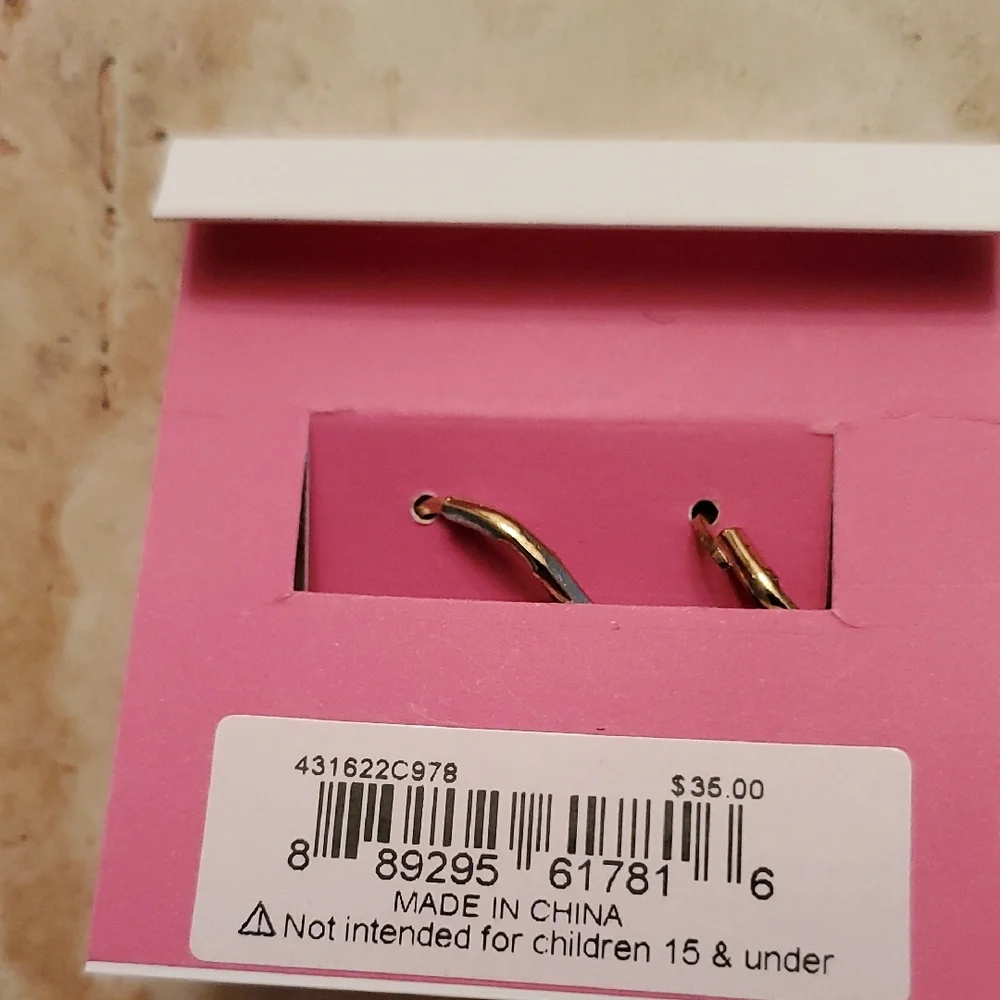 Betsey Johnson Red Mixer and Pink Cupcake Earrings